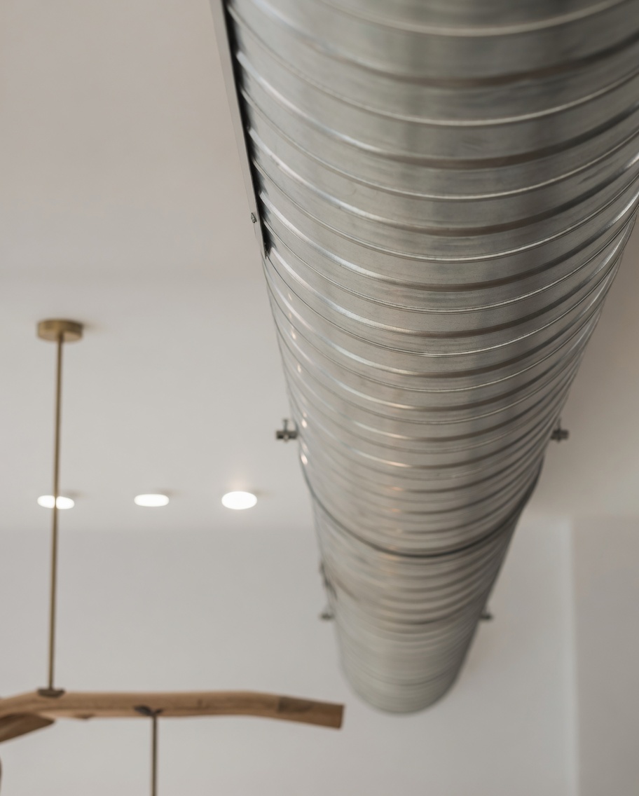 Detalle tubo industrial · Villa Marina